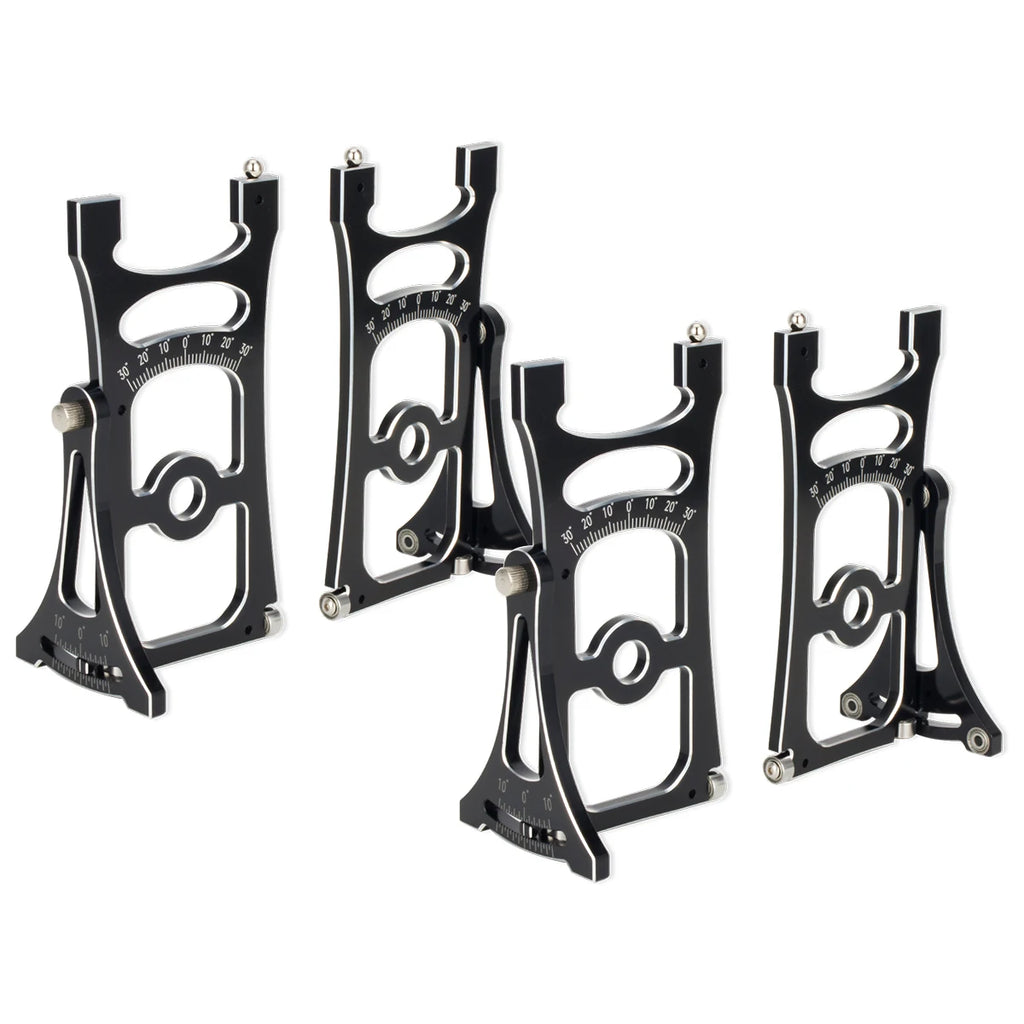 1Set Aluminum Chassis Setup System Measuring Tool With Ruler Wrench for Trxs 1/8 Rally Short Truck 1/7 Electric Off-road Car