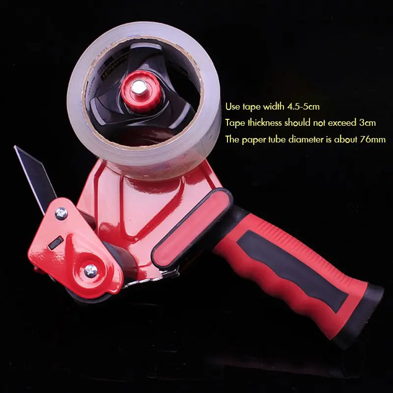 Tape Gun Standard Handheld Tape Dispenser 5cm Width Sealing Tape Holder Cutter 테이프 디스펜서 for Box Carton Sealing and Packaging