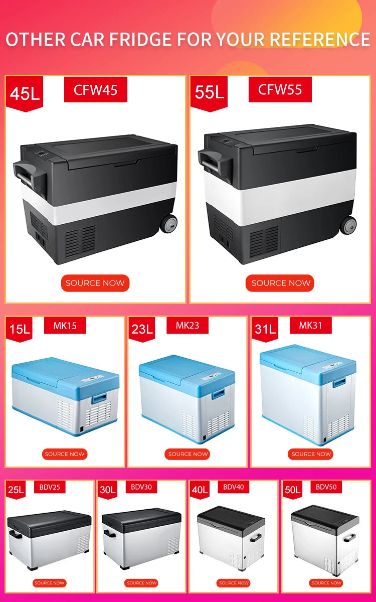 12v Car Refrigerator/ Rechargeable Fridge livery cars with fridge Caravan Cooler