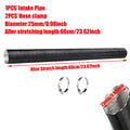 Air Diesel Heater Duct Pipe 25mm Diameter 0.6/1/2M Length Air Intake Filter for Webasto Dometic Eberspaecher
