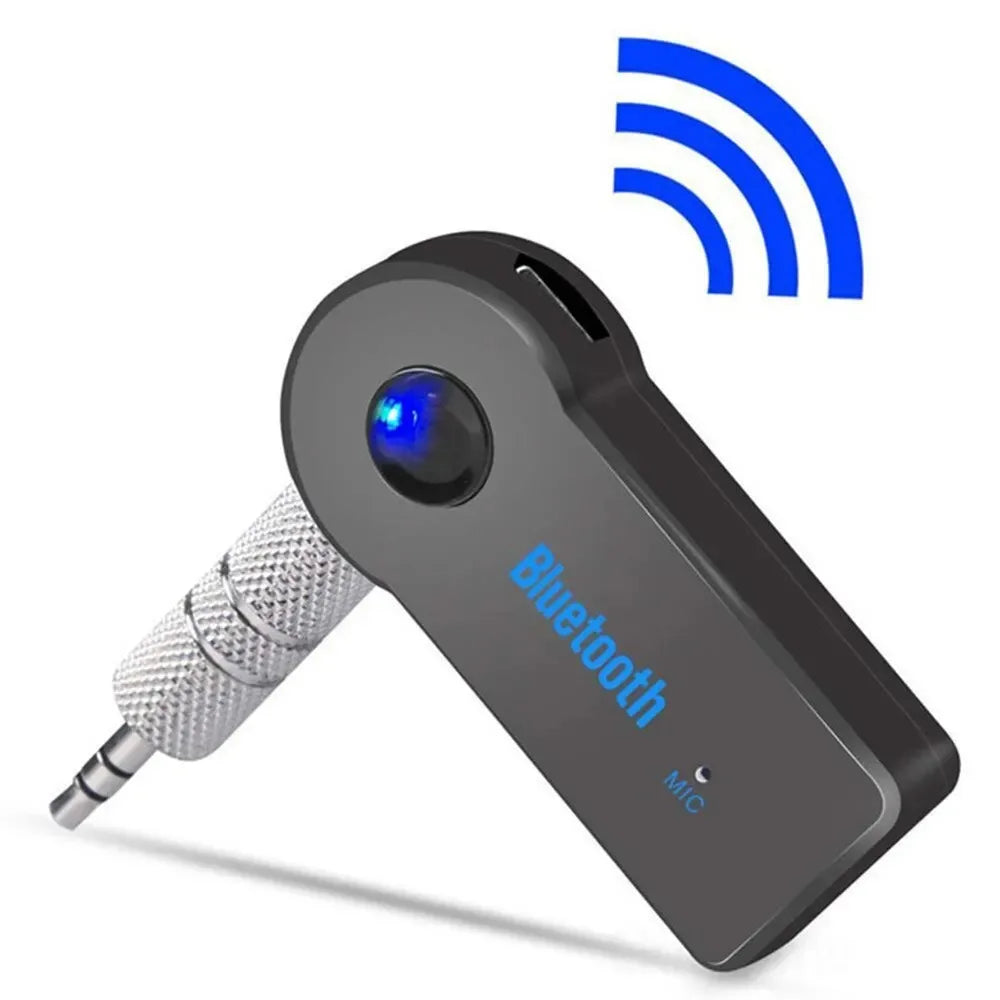 Car Bluetooth 5.0 Receiver 3.5mm Jack Wireless Bluetooth Transceiver Adapter For Car Kit Music Audio Aux A2dp Earphone Receiver