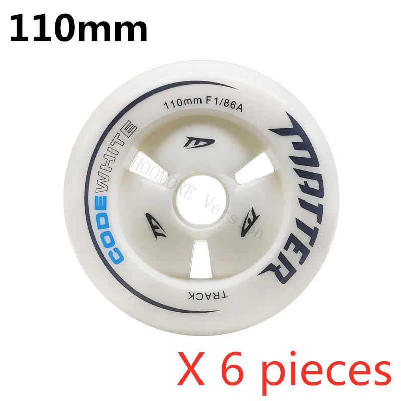 MATTER Gi3 inline speed skates tyre G13 speed skating wheels 86A 90mm 100mm 110mm Track Road Marathon Race ruedas F1 Speed Wheel