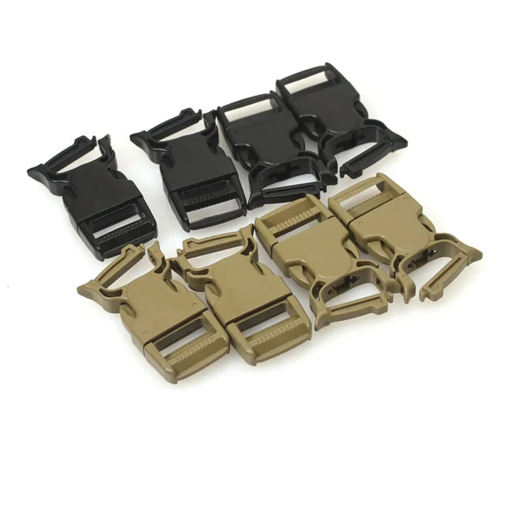 lot JPC2.0 Tactical Vest Replaceable Buckle 1-Inch Webbing Adjusting Buckle DuPont POM Buckle