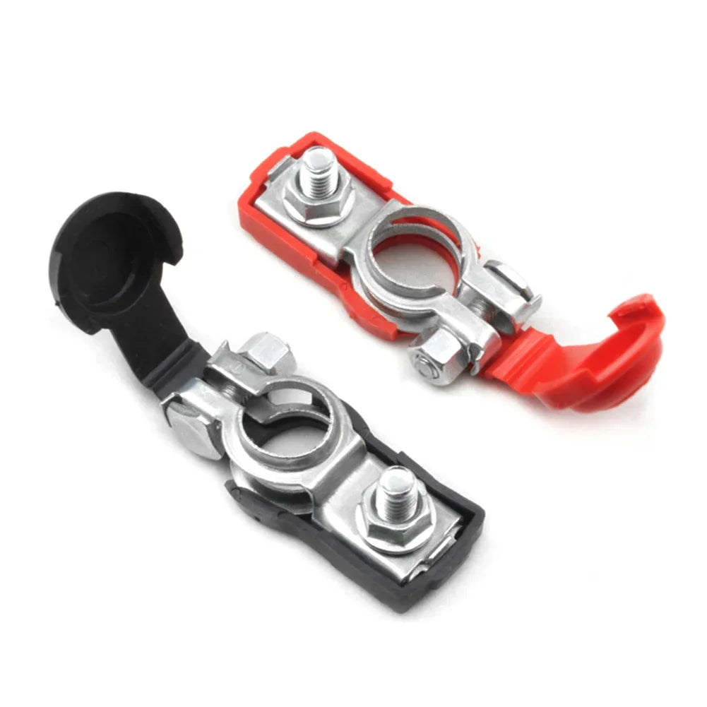2PCS Car Auto Quick Release Battery Terminal Connector Clamps Iron Clamps  Caravan Truck Clips For Car