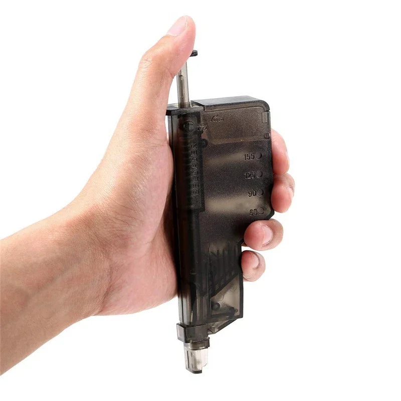 Airsoft Plastic 6mm BB Speed loader  220 100 Rounds War Games Combat Tactical BB Loader Paintball Outdoor Hunting Accessory