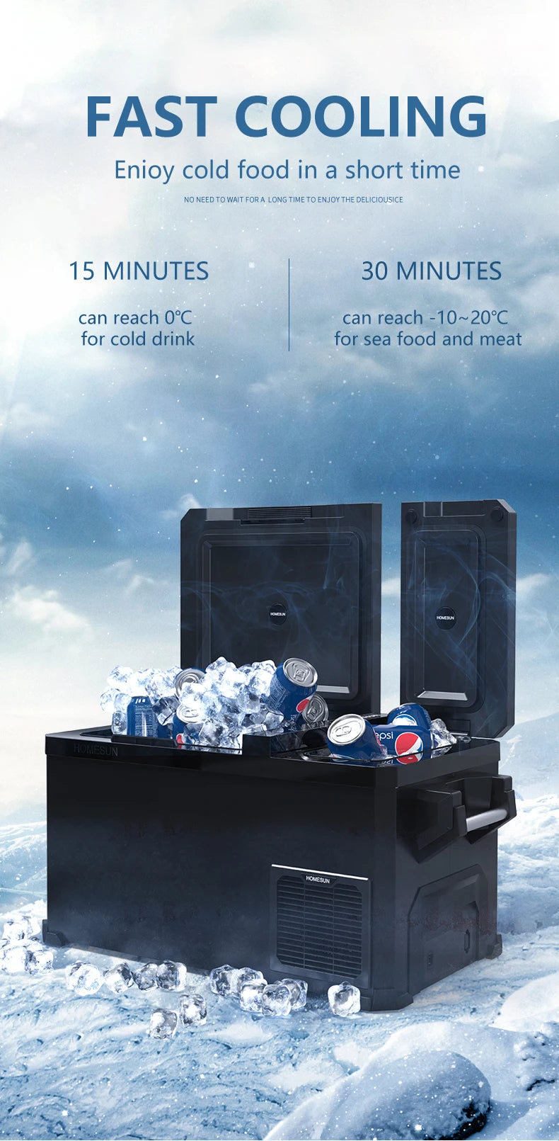 12v Car Refrigerator/ Rechargeable Fridge livery cars with fridge Caravan Cooler