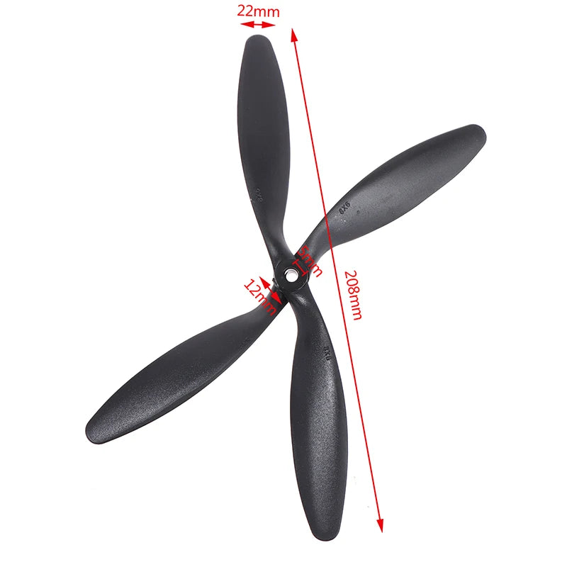 10pcs 8060 Propellers Glass Fiber Nylon Props for RC Airplane Quadcopter 8x6