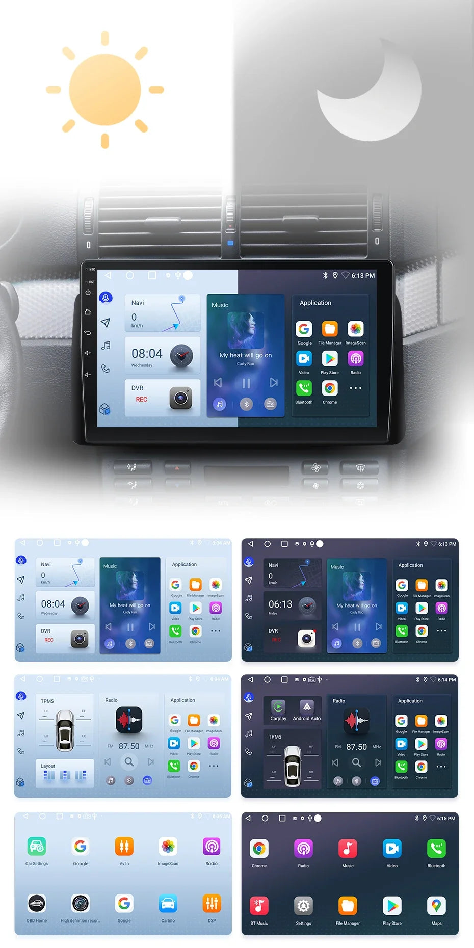 Junsun AI 4G LTE Wireless CarPlay Android Auto Car Radio For VW Volkswagen Golf 7 2013 2014 2015-2017 GPS Navi BT DSP RDS FM