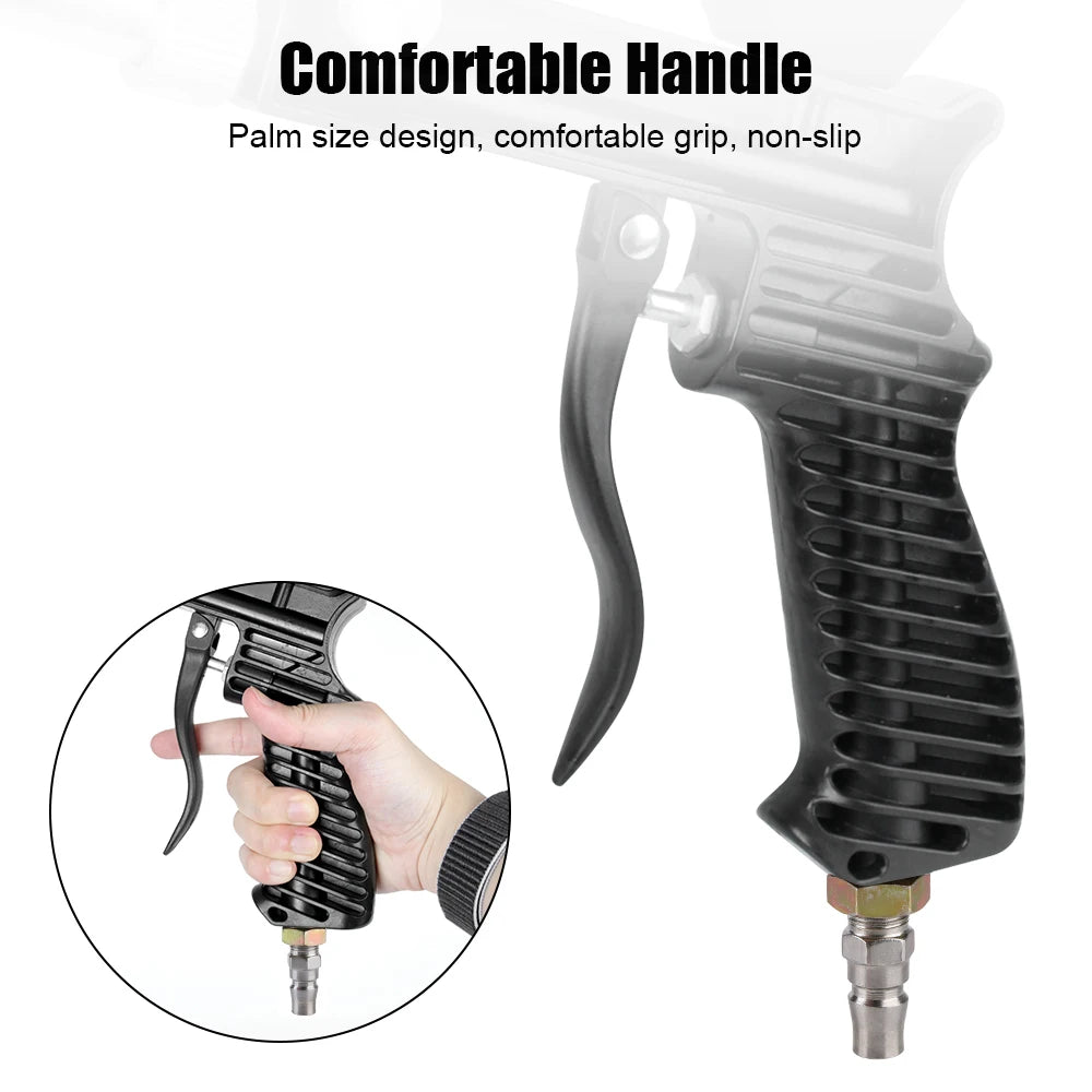 Rust Blasting Device Gravity Sandblasting G un Adjustable Blasting Machine Pneumatic Sandblasting Set