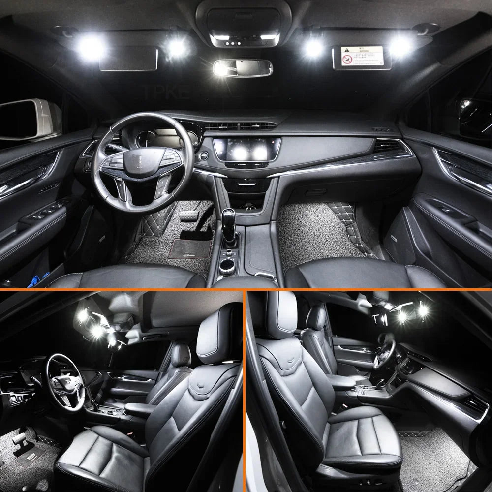 LED Interior Map Dome Trunk  Door Light Kit For Nissan Skyline R32 R33 R34 V35 V36 V37 1989-2018 2019 2020 2021 Car Accessories