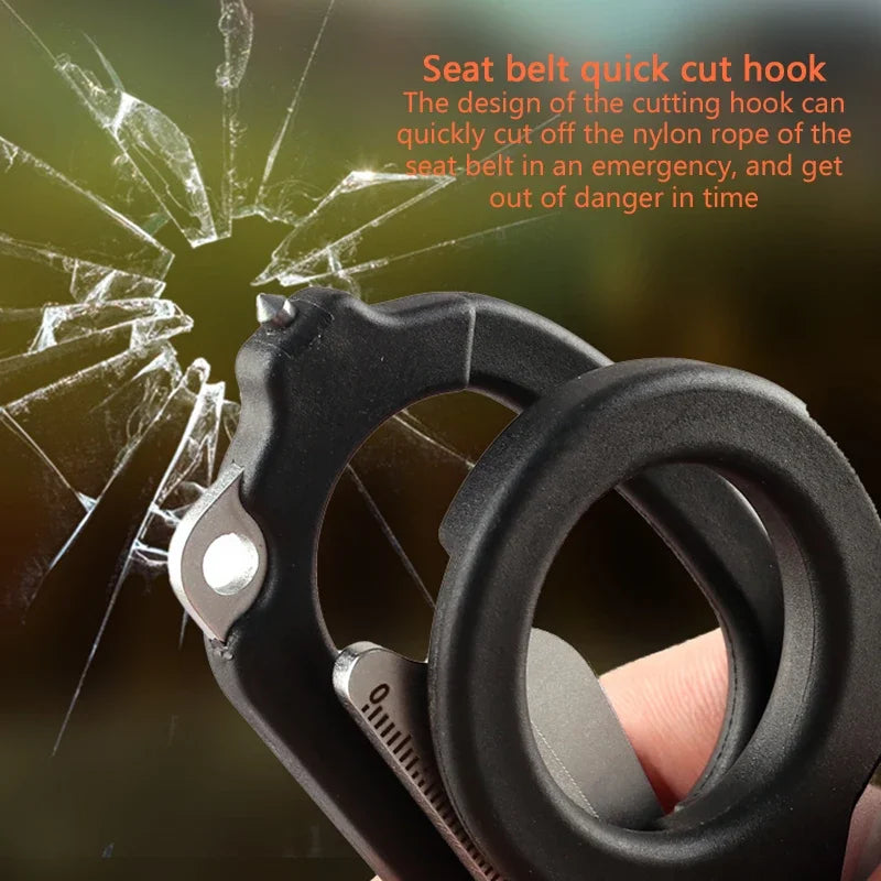 6 In1 Multifunction Medical Emergency Response Raptors Shears Foldable Scissors Pliers Tactical Outdoor Survival Tool Equipmen