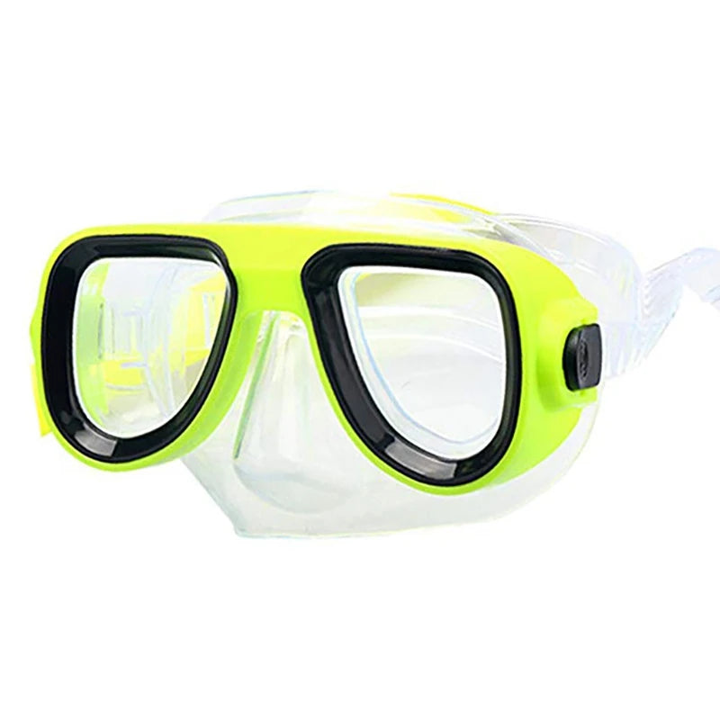 Kids Snorkel Set Scuba Snorkeling Mask Swimming Anti-fog Goggles With Dry Snorkels Tube Diving Underwater Snorkeling Glasses Set