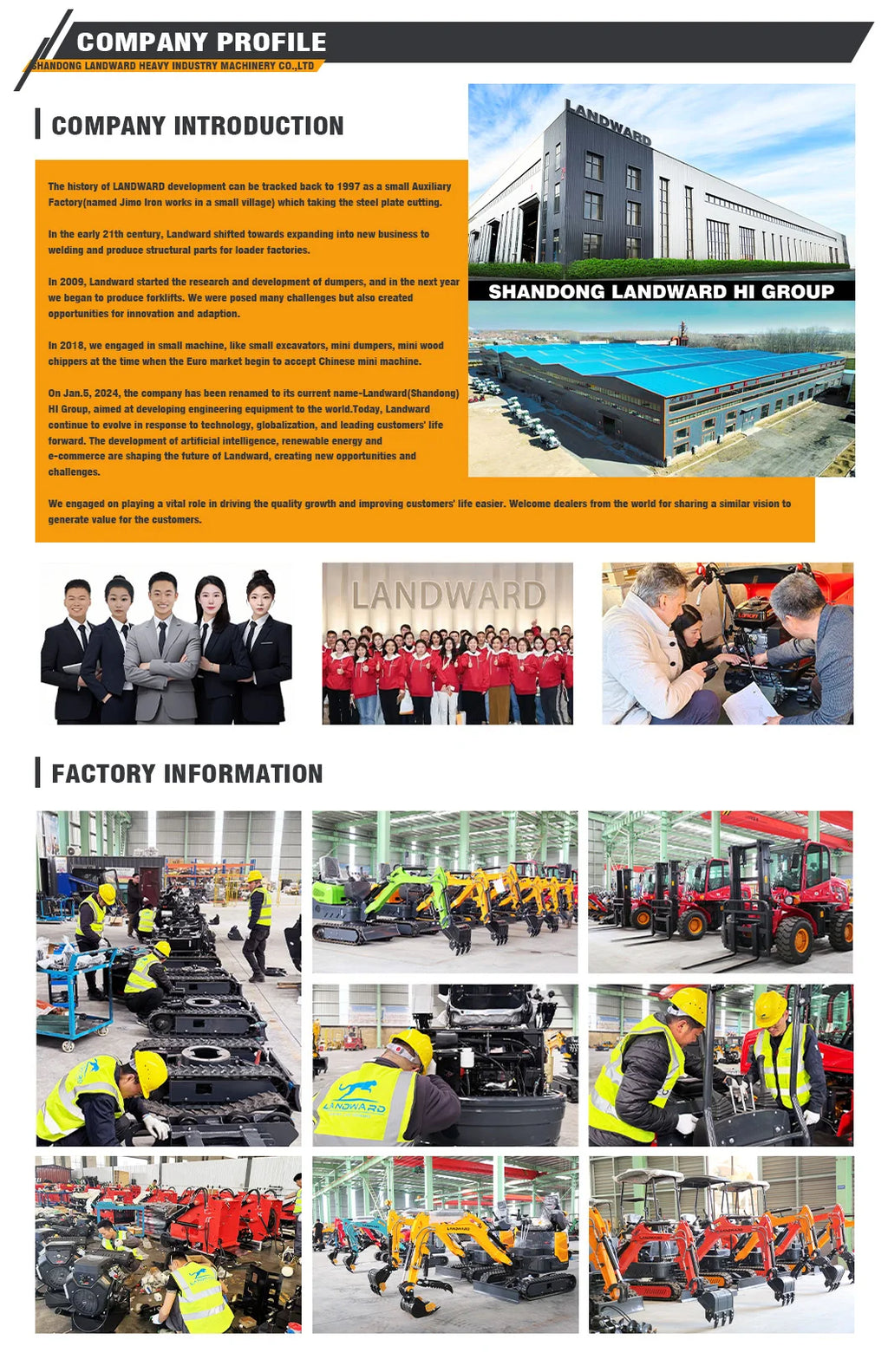 Landward Factory 3 Ton Mini Excavator Customize Small minibagger Wholesale excavators Hydraulic 2.5 ton Mini Excavators Machine