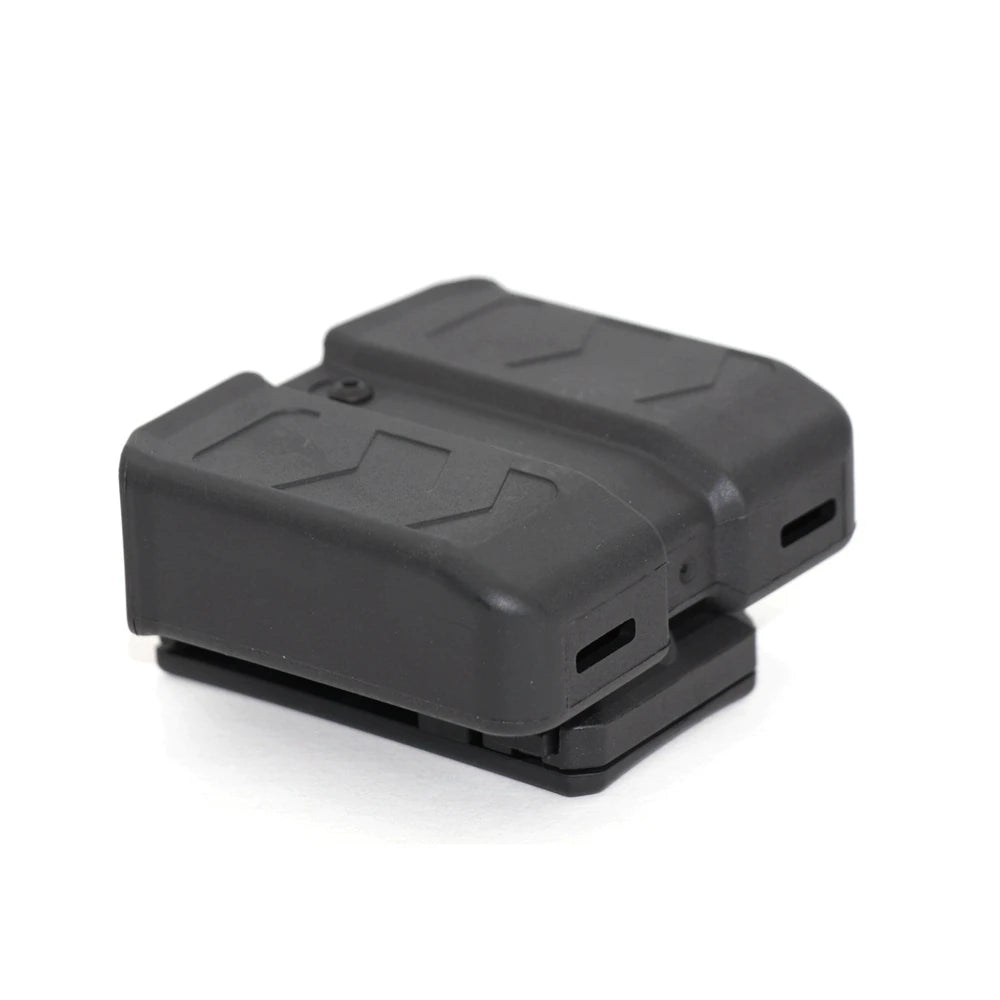 9mm Double Magazine Pouch Hunting 45acp Stack For Pistol Airsoft 1.5-2.5inch Tactical Belt Universal Adjustable Bag for Shooting
