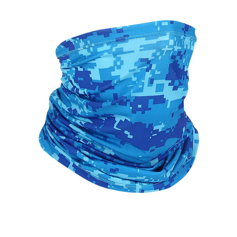 Summer Sports Bandana Breathable UV SunProtection Camping Hiking Cycling Scarves Headwear Men Women Neck Warmer Tube Magic Scarf