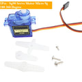 1Pcs - Sg90 Servo Motor Micro 9g 180 360 Degree Mount Sg90 Kit Without Metal Gear Pro Rc Car Toy Airplane Arduino Uno Diy