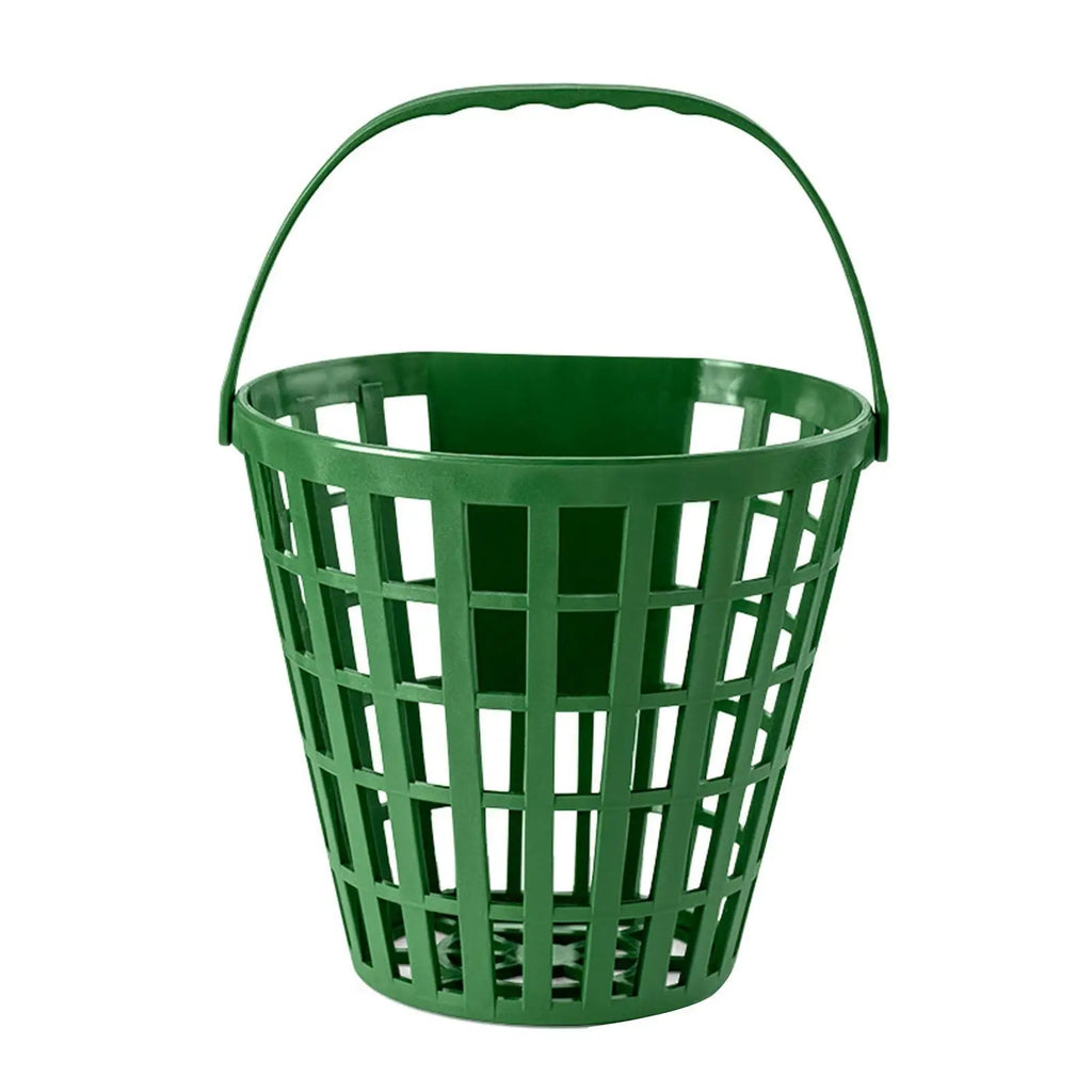 Golf Ball Basket Ball Bucket Stable Carry Bucket Anti Rolling Practical with Handle for Practice Course Driving Range Court