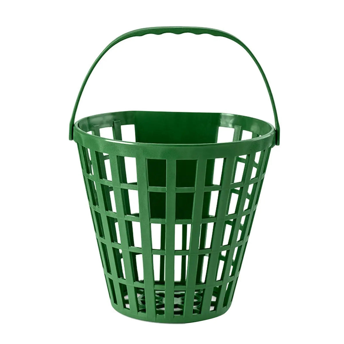 Golf Ball Basket Ball Bucket Stable Carry Bucket Anti Rolling Practical with Handle for Practice Course Driving Range Court