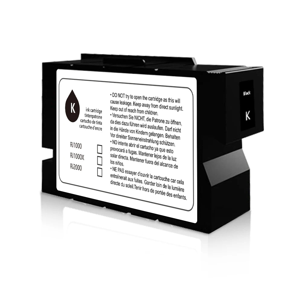 Latest Version Ri1000 Ri2000 200ml Ink Cartridge With DTG Ink With Chip For Ricoh Ri1000 Ri1000x Ri2000 Printer