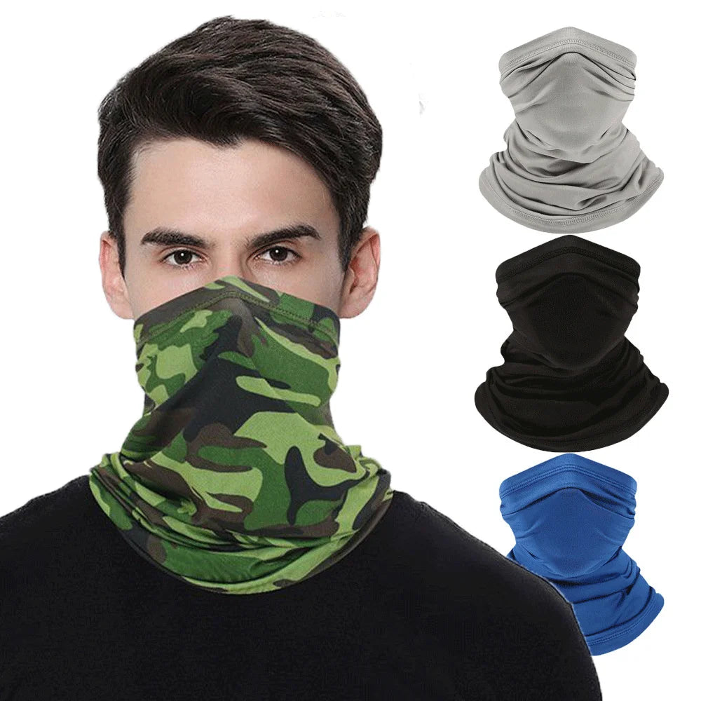 Summer Sports Bandana Breathable UV SunProtection Camping Hiking Cycling Scarves Headwear Men Women Neck Warmer Tube Magic Scarf