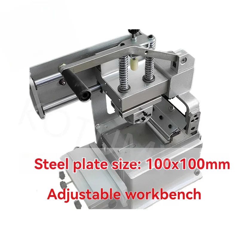 Manual Transfer Printing Equipment Company Logo Printer Mechanical Monochrome Oil Stamping Printer