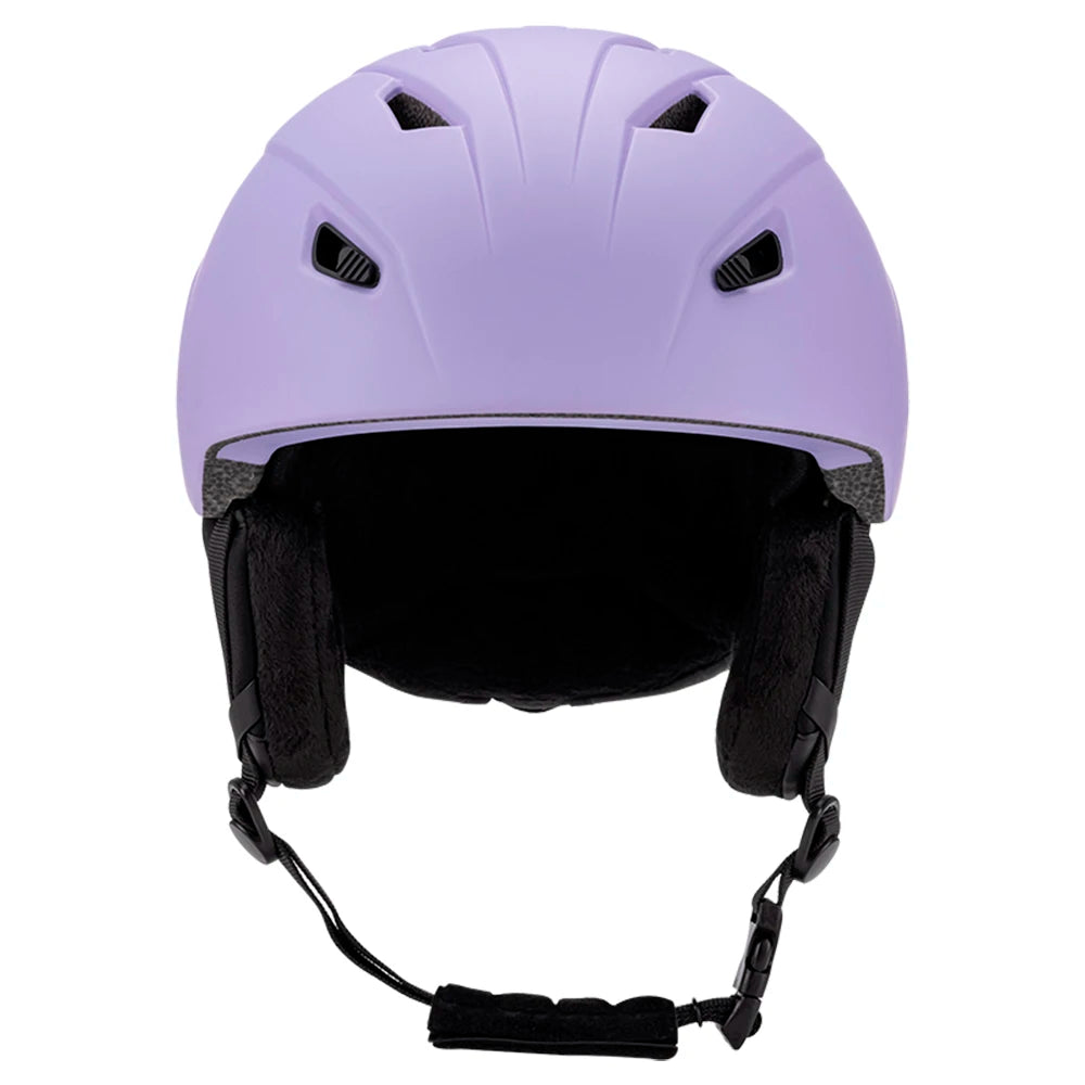 LIXADA Integrated Warm Ski Helmet Adjustable Lightweight Comfortable Snowboard Helmet for Winter Warmer Helmet