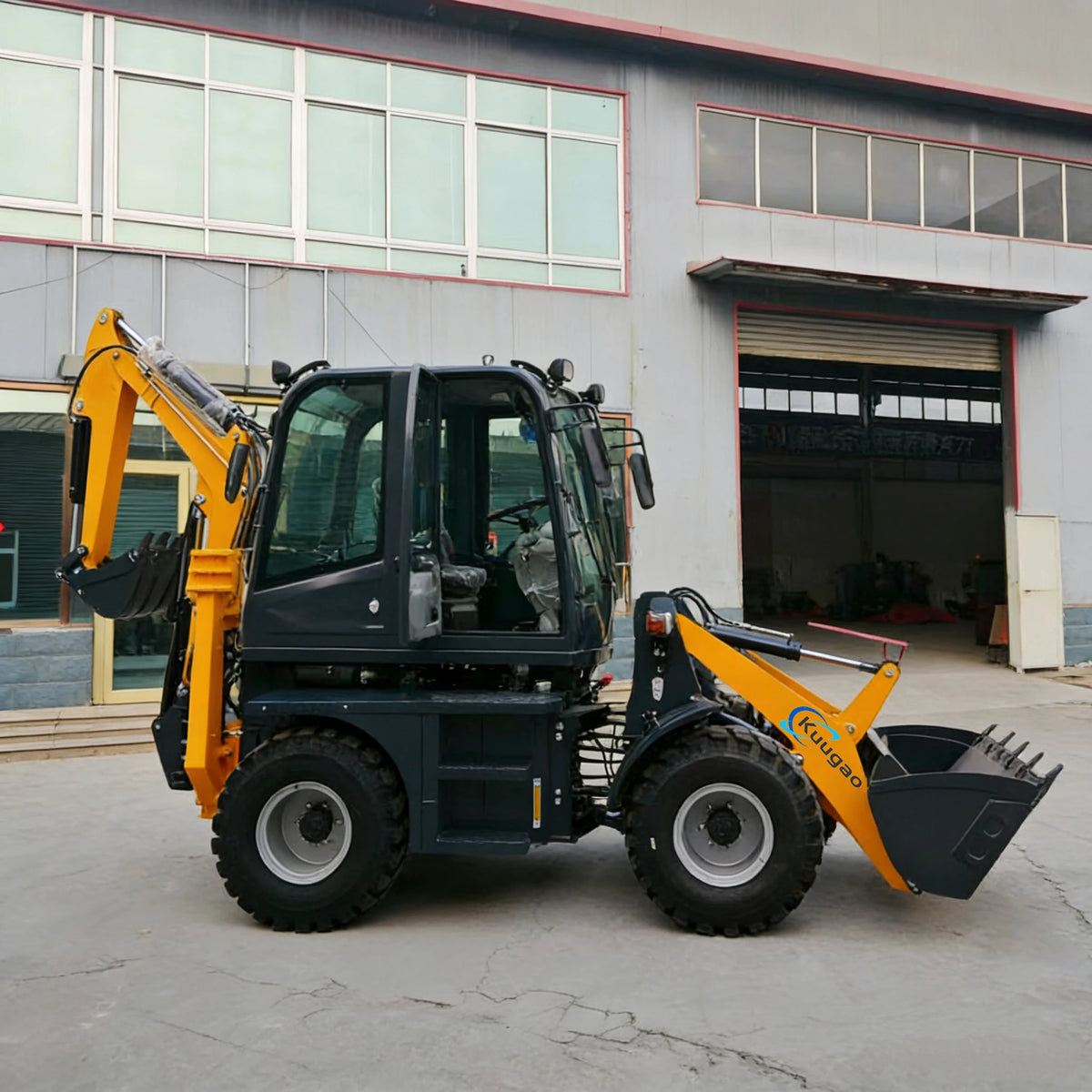 Backhoe Loader Free Shipping Excavators Machine Digger Front Loader 3 Ton Mini Excavator Bagger Garden Mini Loader B Customized