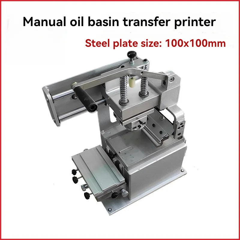 Manual Transfer Printing Equipment Company Logo Printer Mechanical Monochrome Oil Stamping Printer
