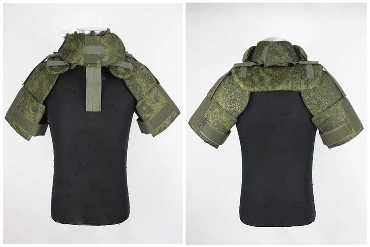 Russian Tactical Vest Protection Extension Kit Shoulder And Neck Protector