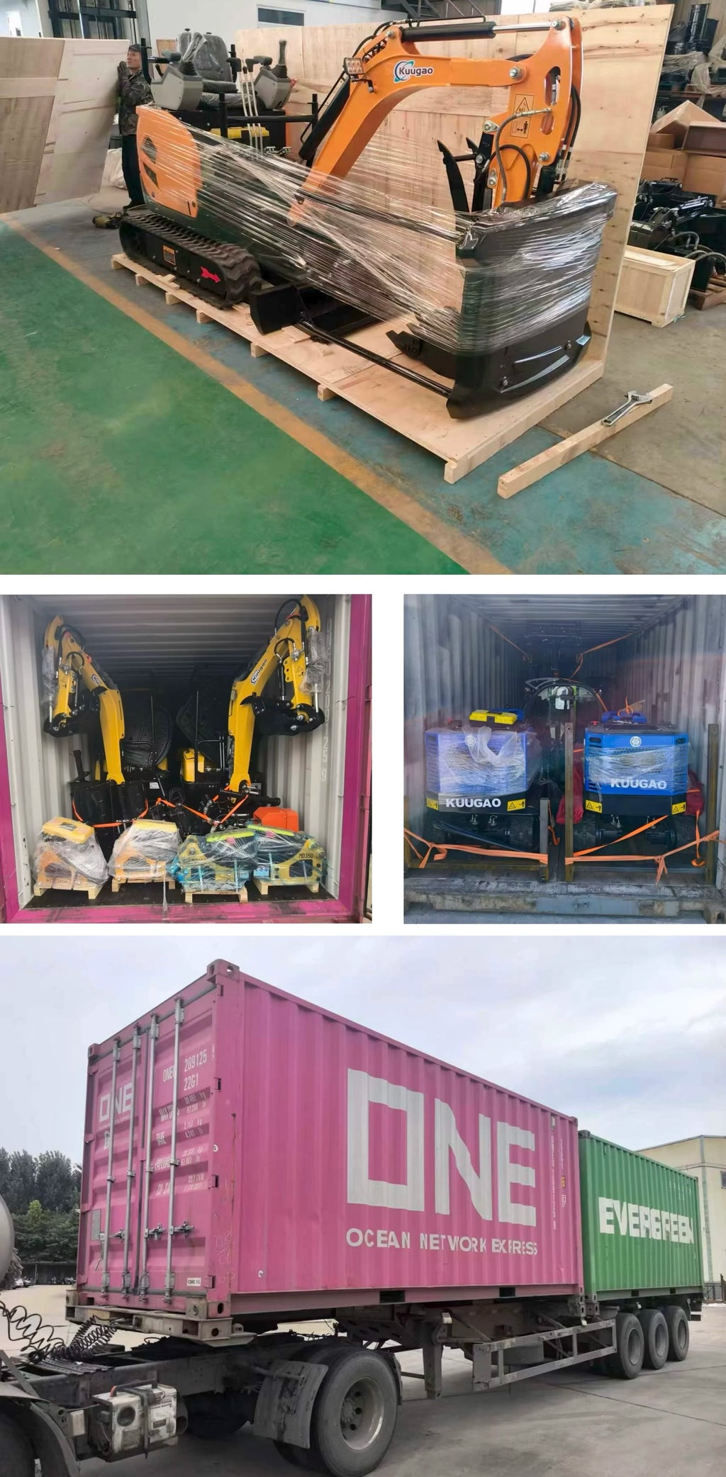 Backhoe Loader Free Shipping Excavators Machine Digger Front Loader 3 Ton Mini Excavator Bagger Garden Mini Loader B Customized