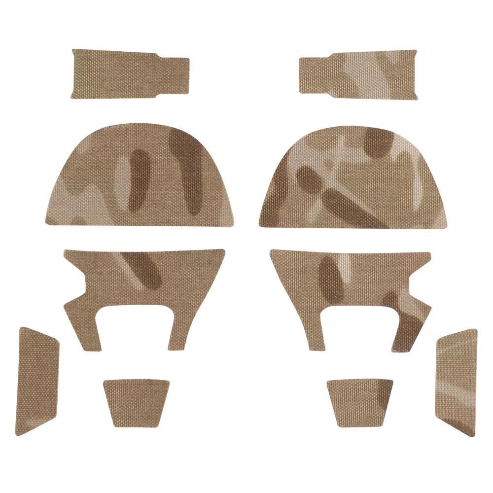 Tactical Headset Camo Sticker for Ops Core AMP Camouflage GEN6 Headphone Protection Earmuff Hunting Shooting Airsoft Accessaries