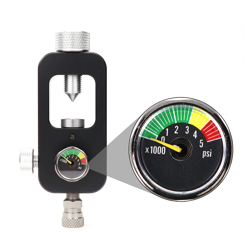 Scuba Refill Station For Filling Air Tanks From Scuba Cylinder Stainless Steel Braided Hose 4500psi