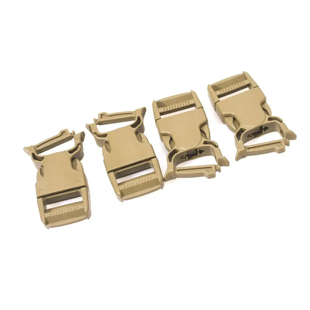 lot JPC2.0 Tactical Vest Replaceable Buckle 1-Inch Webbing Adjusting Buckle DuPont POM Buckle