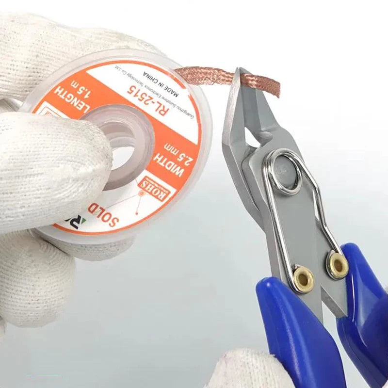 RL-0001 5" Precision High Precision Cutting  Diagonal Pliers for Wire Cable Cutter High HardnessElectronic Repair Hand Tools