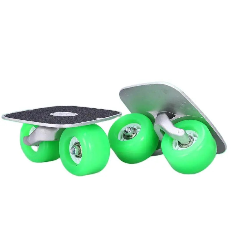 Split Drift Board PU Wheel Alloy Board Kids Adult Skateboard