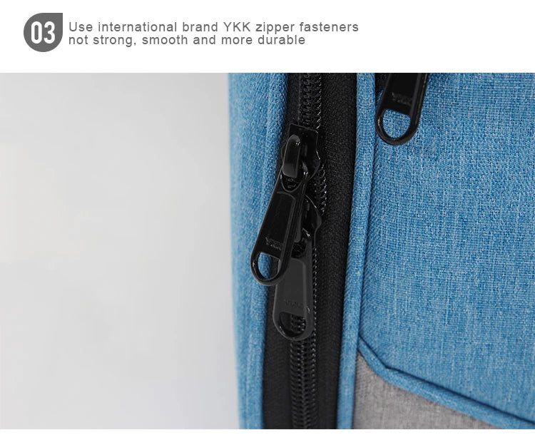 Insulated Lunch Bag Waterproof Large Thermal Food Container Adjustable Shoulder Strap Thickened Lunch Box for School Bag