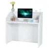 46-Inch Rectangular Front Counter Table Reception Desk for Office & Hospital Retail Front Reception Counter
