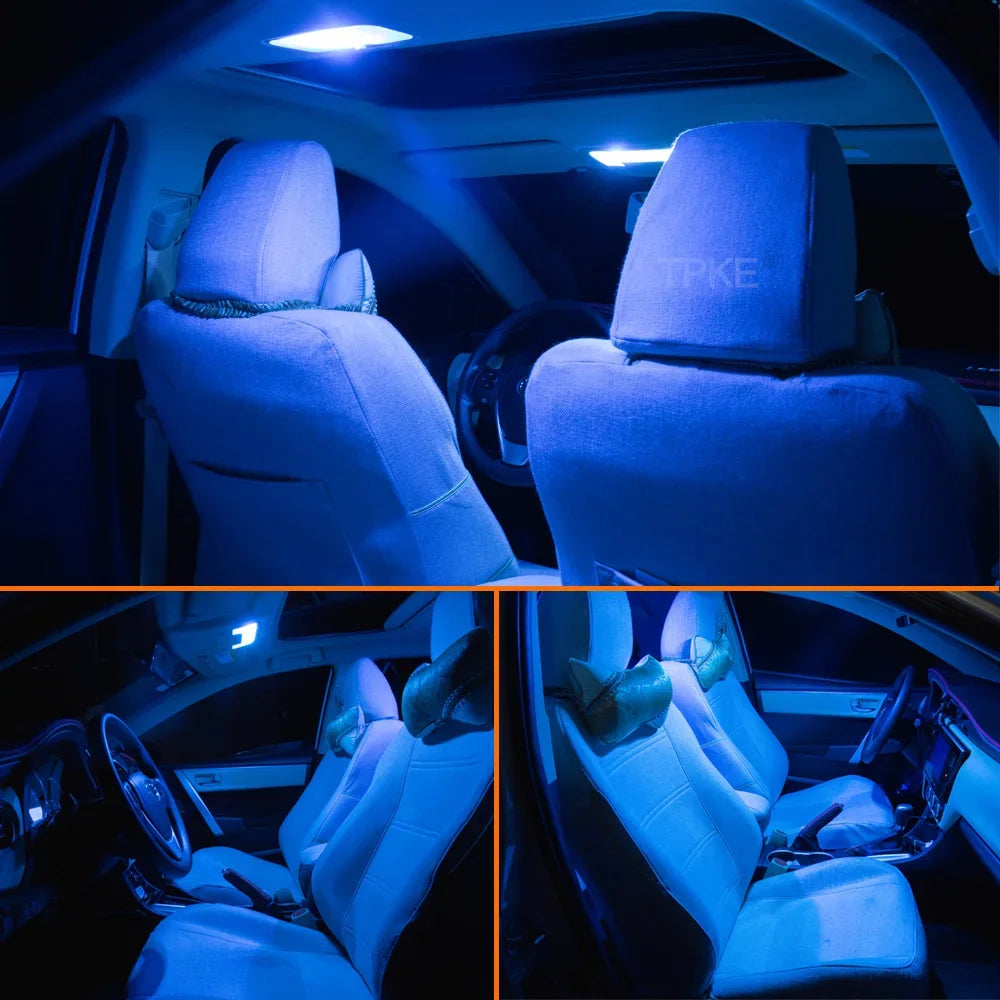 LED Interior Map Dome Trunk  Door Light Kit For Nissan Skyline R32 R33 R34 V35 V36 V37 1989-2018 2019 2020 2021 Car Accessories