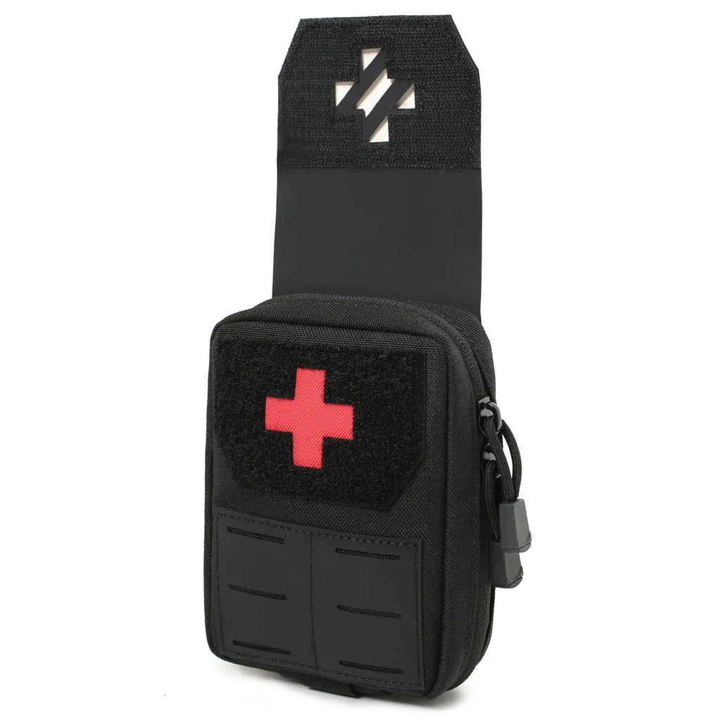 Tactical Medical Trauma Pouch MED EMT Belt Pouch Small Portable Utility Emergency Survival Pack