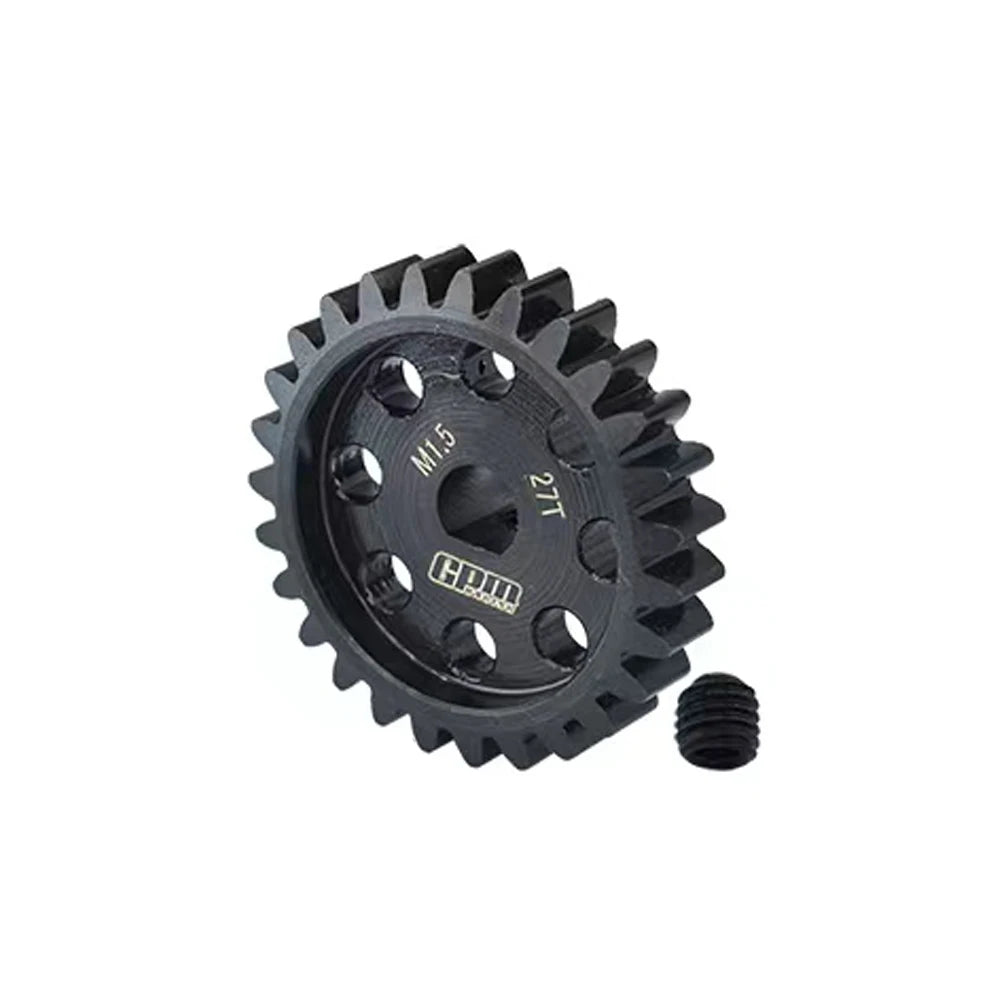 GPM for Traxxas 1/6 XRT 1/5 X-MAXX X-Monster 6S 8S Monster Truck RC Car Metal Steel M1.5 25T 27T 30T Motor Gear Pinion 6496