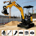 2026 Mini Excavator 2.0 Ton Small Excavator Small Digger Use For Family Farm And Garden Work In China Customized