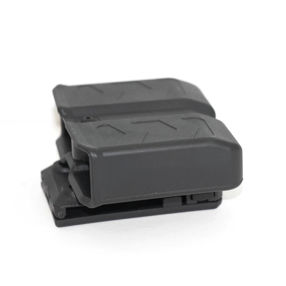 9mm Double Magazine Pouch Hunting 45acp Stack For Pistol Airsoft 1.5-2.5inch Tactical Belt Universal Adjustable Bag for Shooting