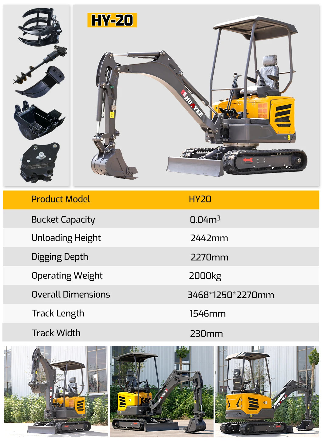Customized 1.6 Ton Mini Excavators Multifunctional High Quality Crawler Excavator Fast Delivery Mini Bagger Factory Deal Digger