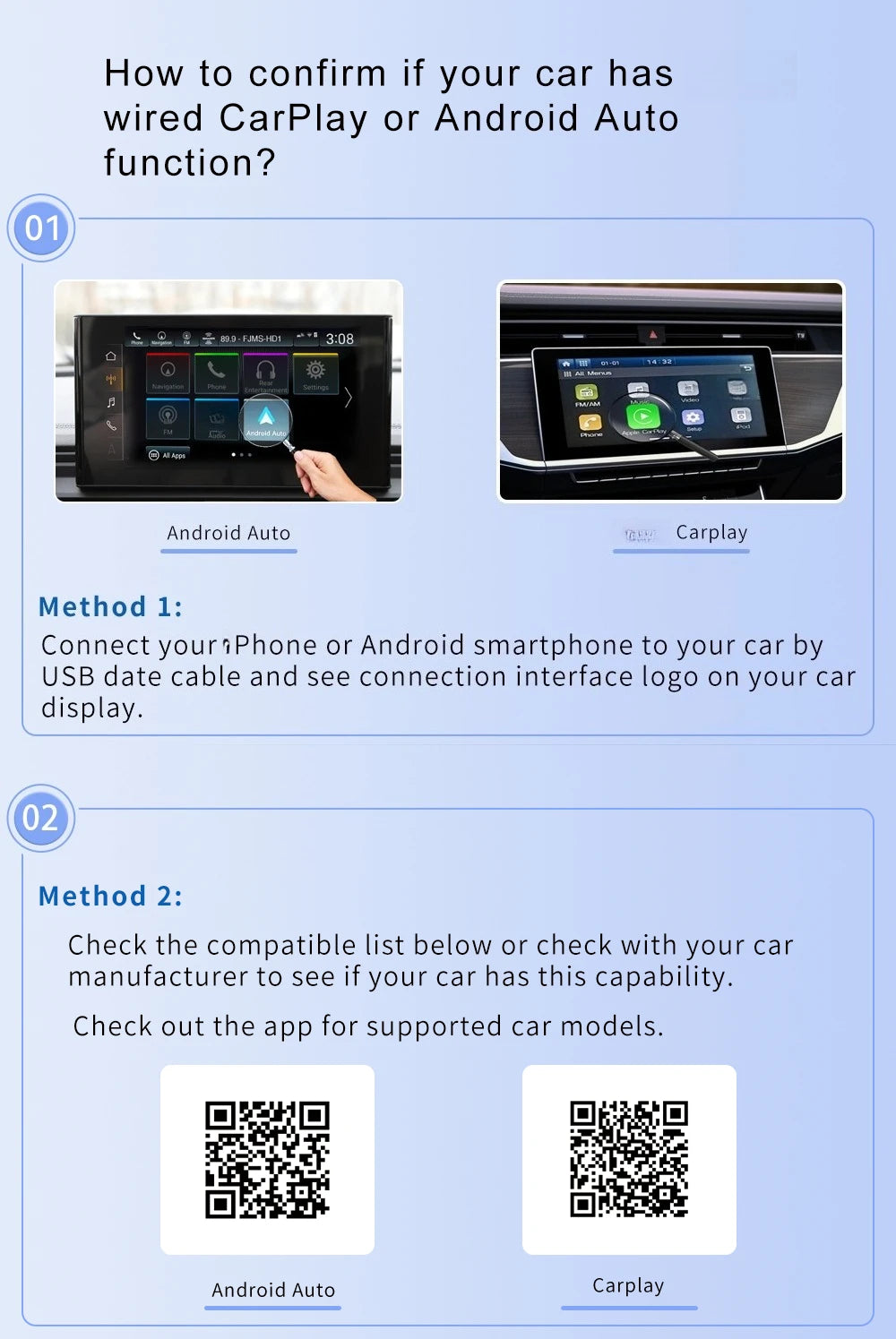 FLIXIVI CarPlay Android Auto Adapter Wired To Wireless 5GHz WiFi5.0, /type-c Plug and Play, for Original Wired CarPlay/Auto Cars