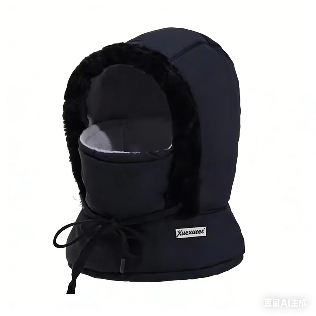 Winter Down Hat With Hood Unisex Thickened Warm Windproof And Waterproof Cap For Men Women Outdoor Skiing Hiking