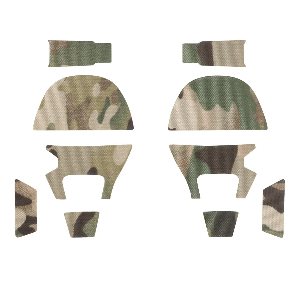 Tactical Headset Camo Sticker for Ops Core AMP Camouflage GEN6 Headphone Protection Earmuff Hunting Shooting Airsoft Accessaries