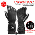 ROCKBROS Winter Ski Gloves Snowboard Gloves Snowmobile Motorcycle Riding Winter Gloves Windproof Waterproof Unisex Snow Gloves
