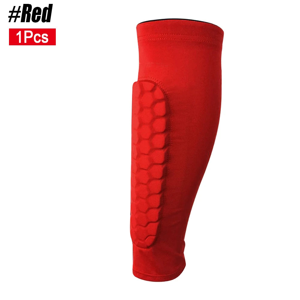 Honeycomb Soccer Shin Guards Football Shields Sports Legging Shinguards Leg Sleeves Protective Gear Shank Protector