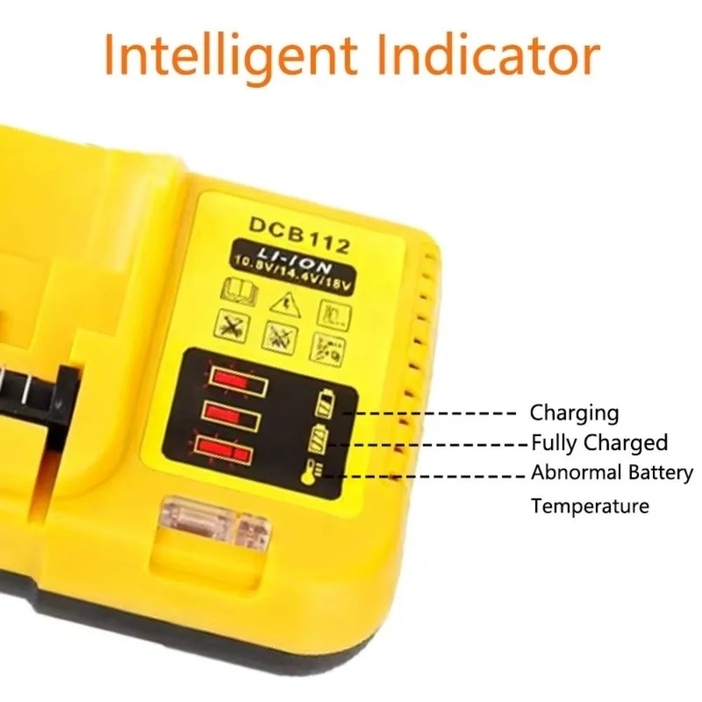 DCB112 Lithium Battery Charger 18V 20V Converter Base Battery Adapter Plastic Electrical Tool Accessory