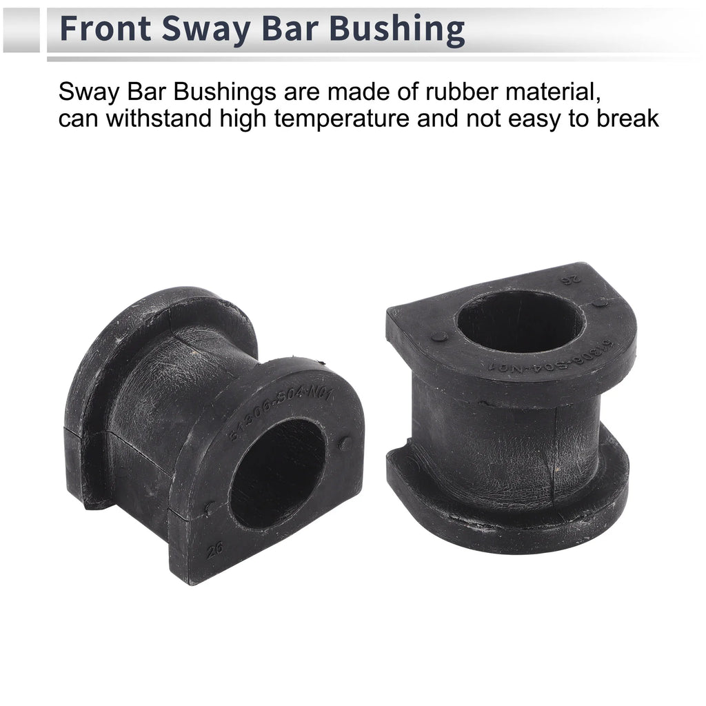 UXCELL Front Stabilizer Bar Links with 2 Pcs Bushing for Honda CR-V 97-01 No.K90667